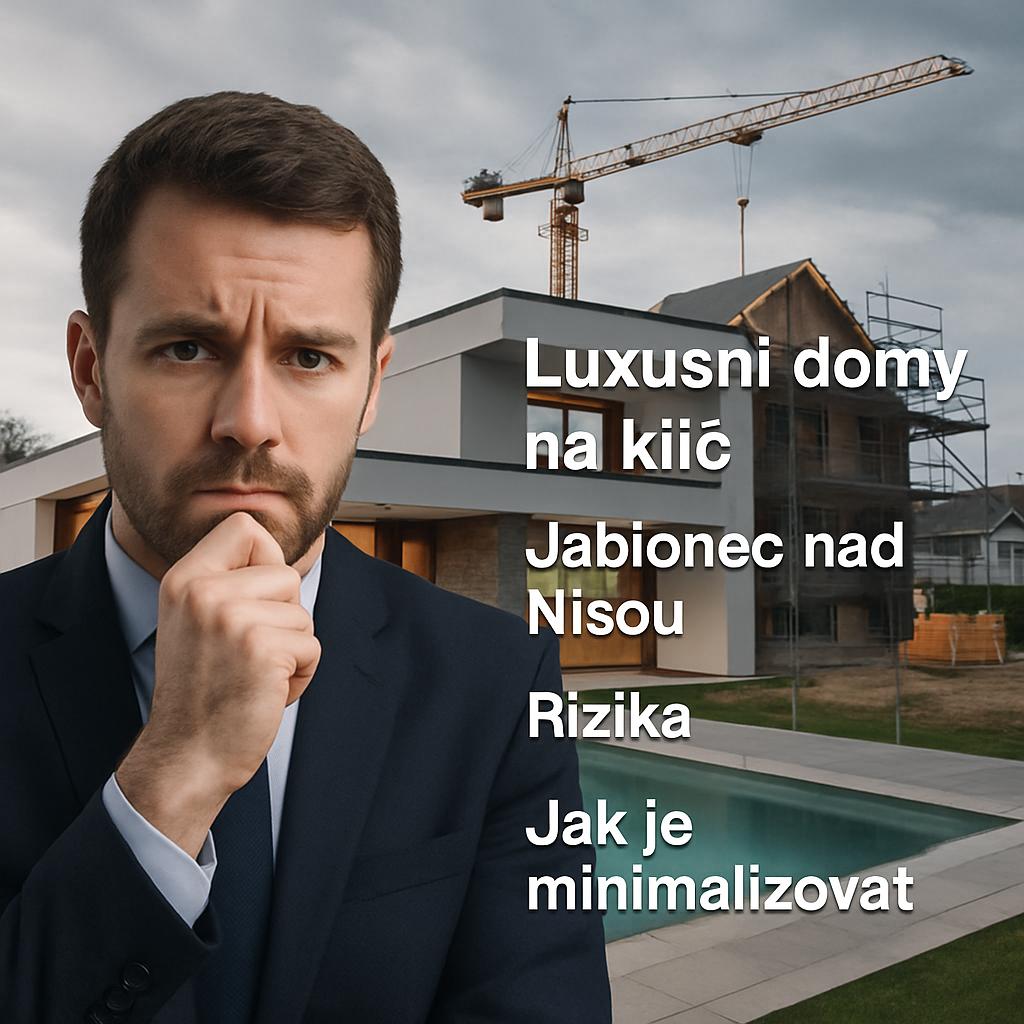 Důležité informace o luxusní domy na klíč (Jablonec nad Nisou). Rizika a jak je minimalizovat Důležité informace o luxusní domy na klíč (Jablonec nad Nisou). Rizika a jak je minimalizovat
