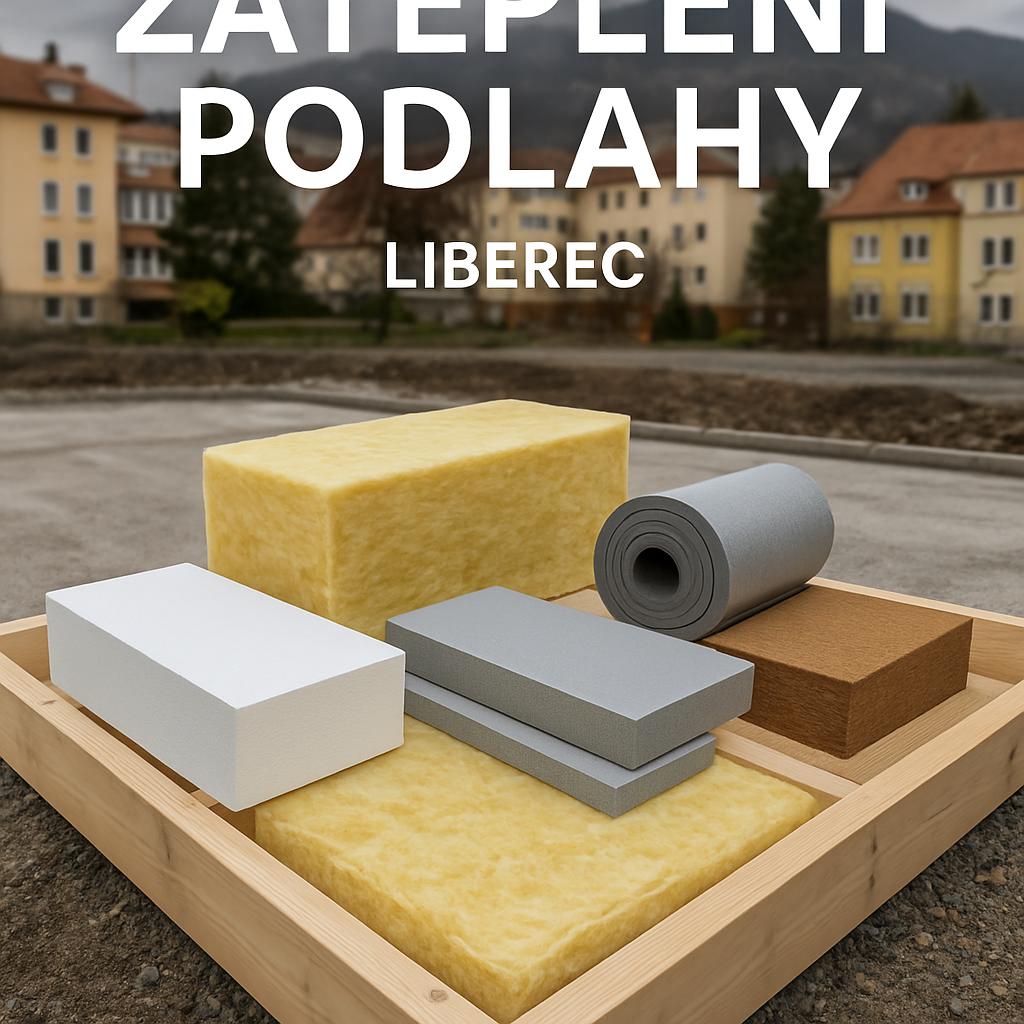 Důležité informace o zateplení podlahy (Liberec). Materiály a typy izolací vhodných pro Liberec
