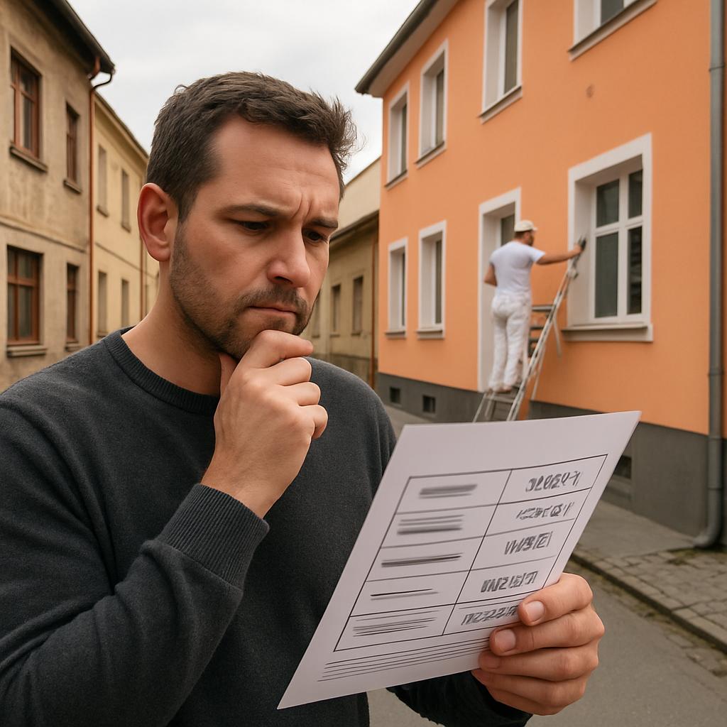 Co očekávat od ceník nátěru fasády (Olomouc). Osobní zkušenost autora: co se může na první pohled zdát jako nákladné, a proč to dává smysl