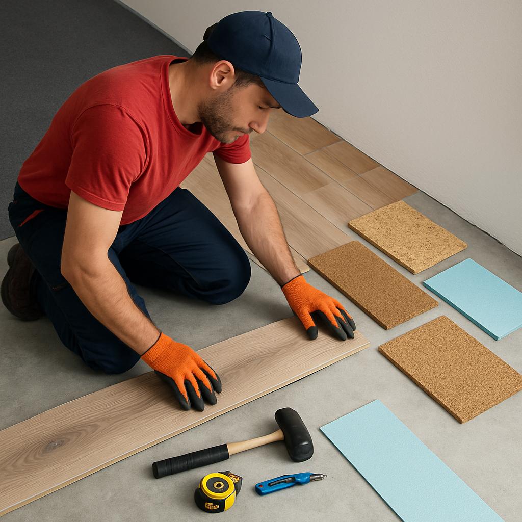 Zajímavé zkušenosti s montáž podlahy (Frýdek-Místek). Materiály a jejich charakteristiky