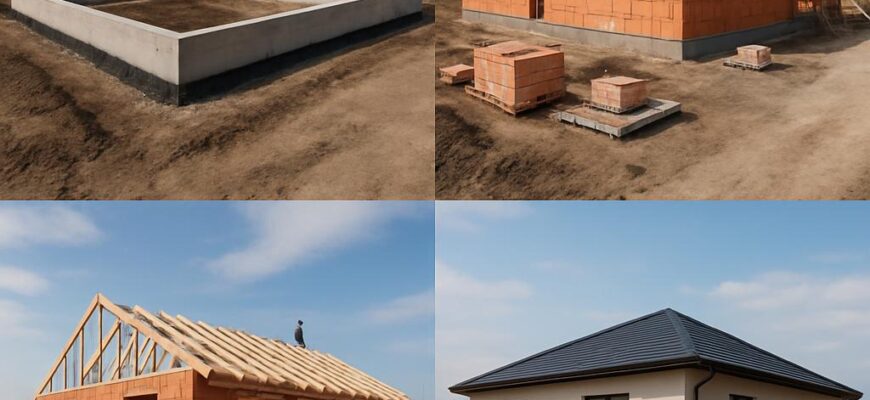 Postupy krok za krokem při ekonomické stavby (Havířov)