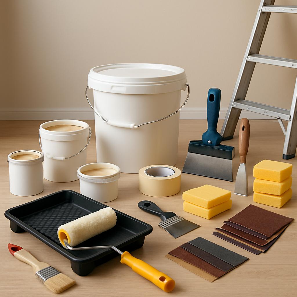 Kompletní přehled k malování bytu inspirace (Prostějov). Nástroje a materiály: co budete potřebovat