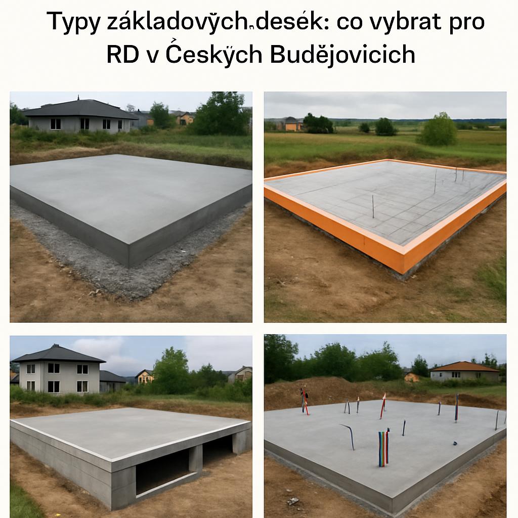 Praktický průvodce k základovým deskám pro rd (České Budějovice). Typy základových desek: co vybrat pro rd v Českých Budějovicích Praktický průvodce k základovým deskám pro rd (České Budějovice). Typy základových desek: co vybrat pro rd v Českých Budějovicích