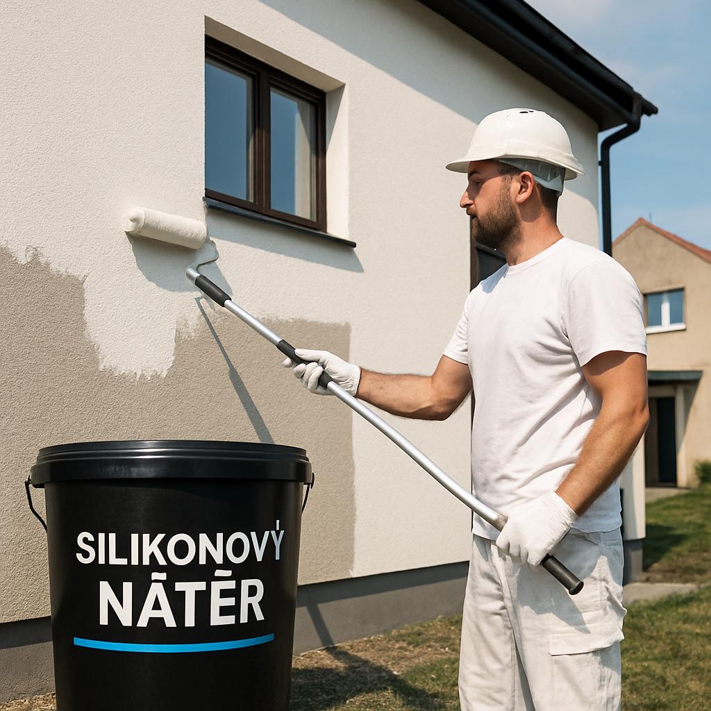 Jak zvládnout silikonový nátěr fasády cena (Kladno). Výběr prověřené firmy v Kladně