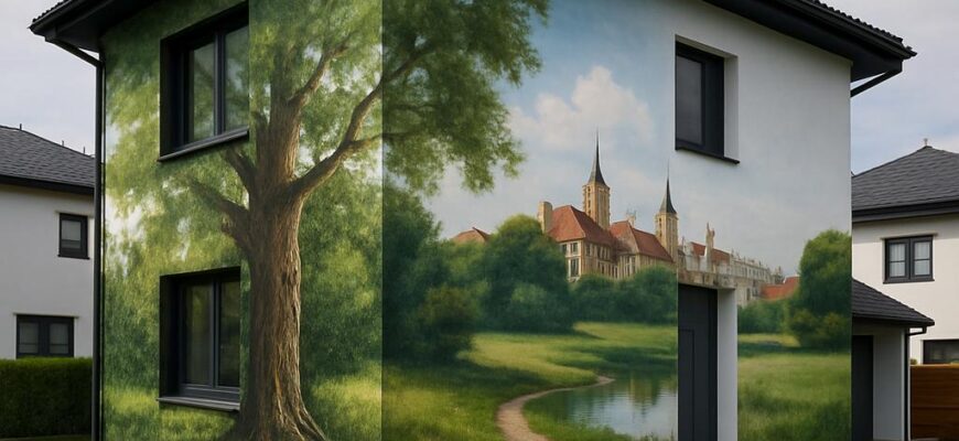 Nejnovější trendy v malování domu (Hradec Králové): jak proměnit fasádu i interiér bez zbytečných omylů