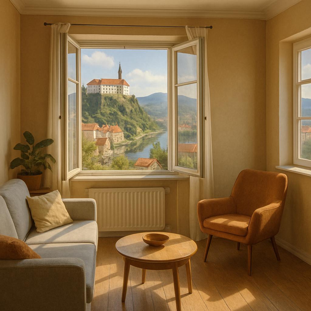 Inspirace pro malování bytu (Děčín). Poznejte světlo a prostor Děčína: co rozhoduje o výběru barev