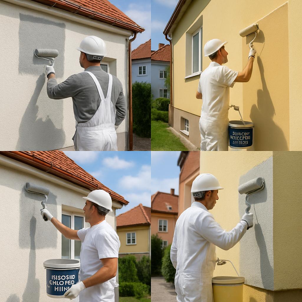 Kompletní přehled k nátěrům fasád (Kladno). Elastické silikonové nátěry