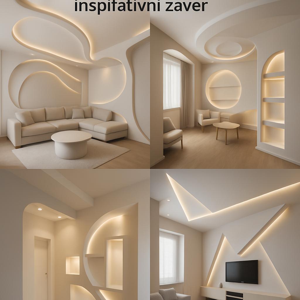 Kreativní nápady pro sádrokarton práce (Zlín). Shrnutí a inspirativní závěr