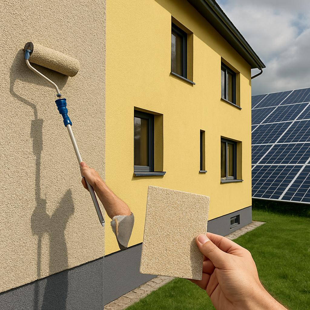 Inovativní řešení v rámci cena nátěru fasády za 1 m² (Plzeň). Inovativní materiály a technologie pro fasády