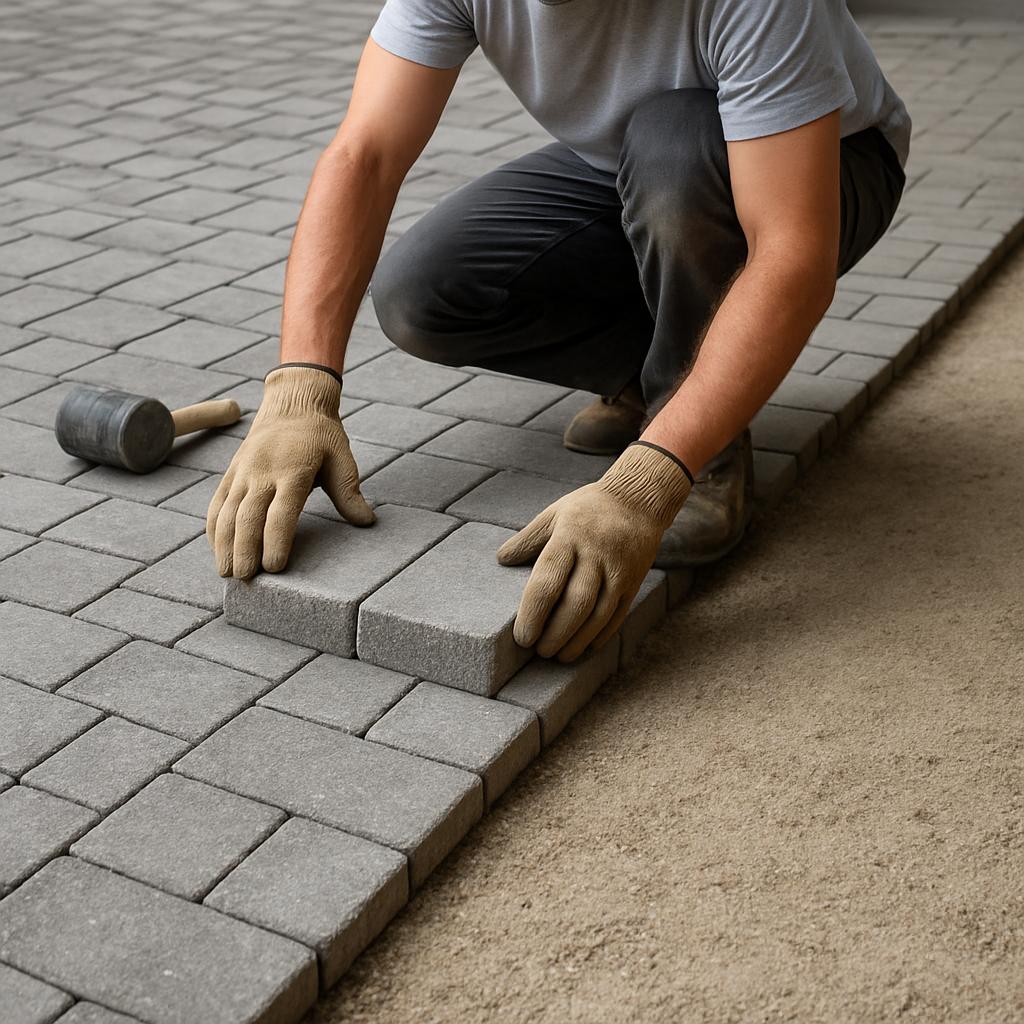 Ověřené zkušenosti s pokládka dlažby (Praha). Rovný, suchý a stabilní podklad