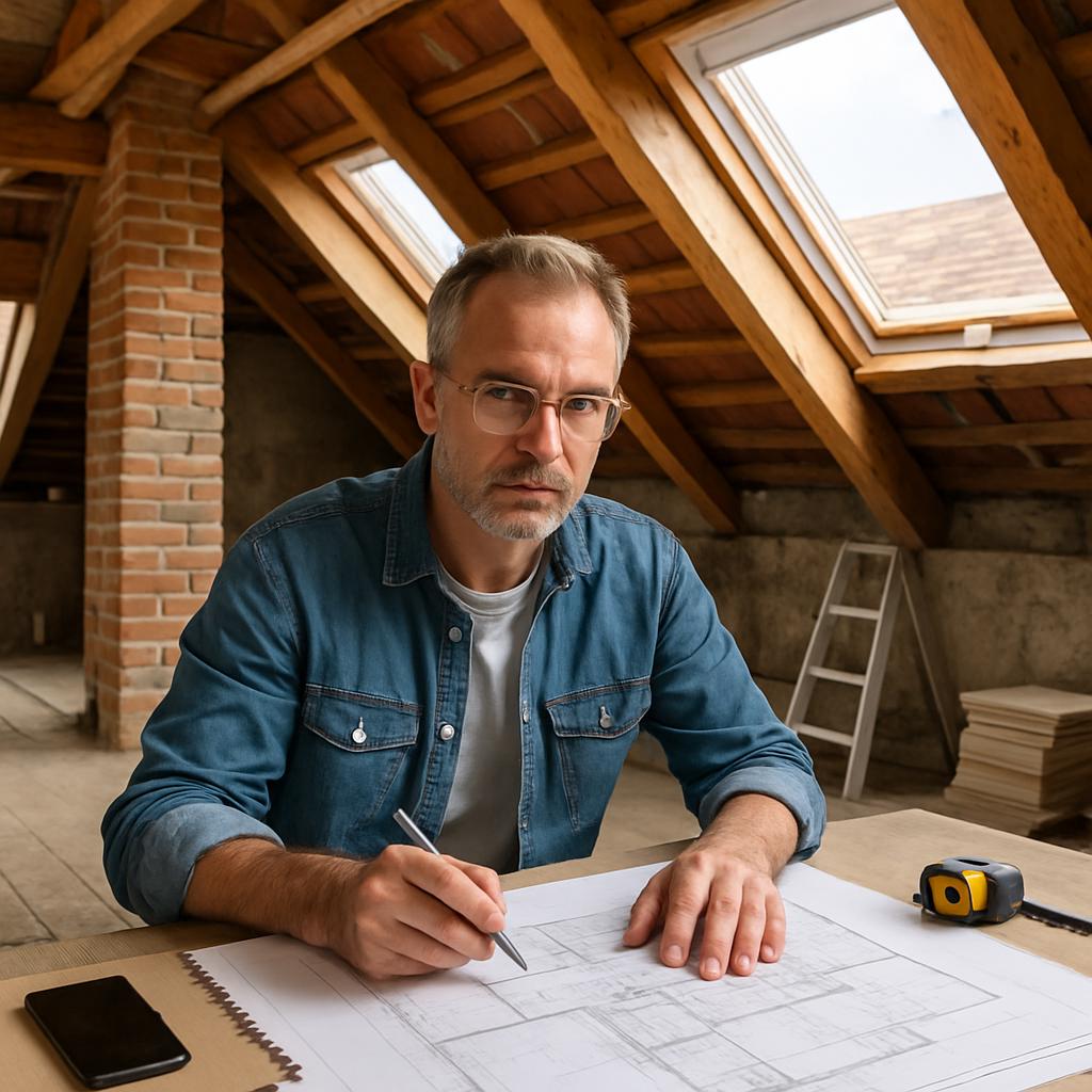 Praktický průvodce k půdní vestavby (České Budějovice). Jak vypracovat projekt a spolupráce s odborníky