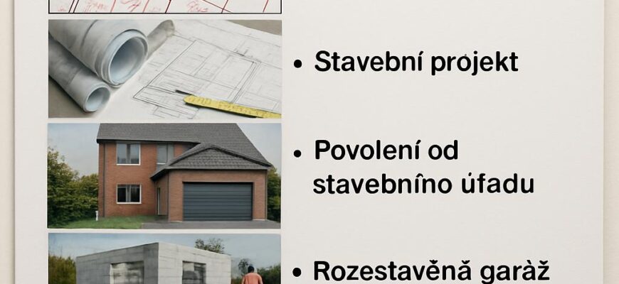 Důležité informace o stavba garáže Jihlava