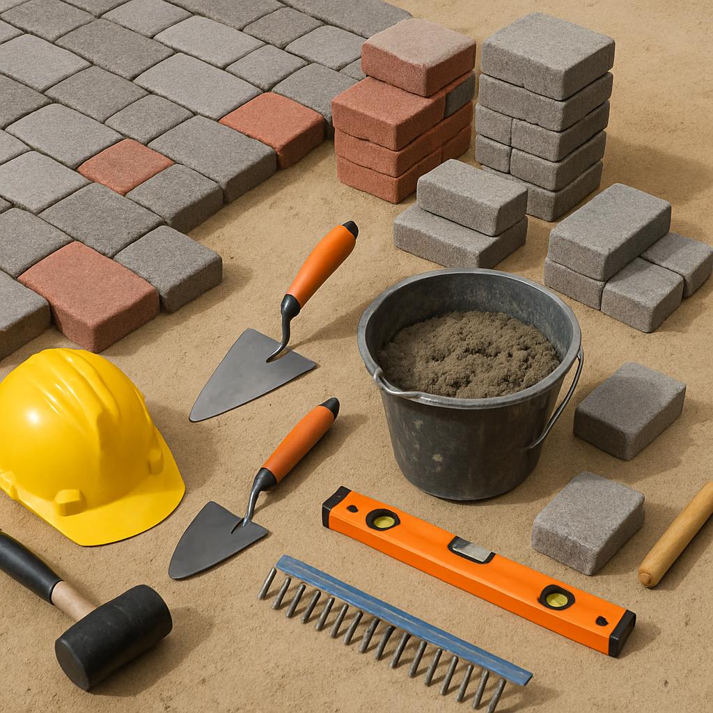 Důležité informace o pokládka dlažby (Karviná). Materiály a nářadí