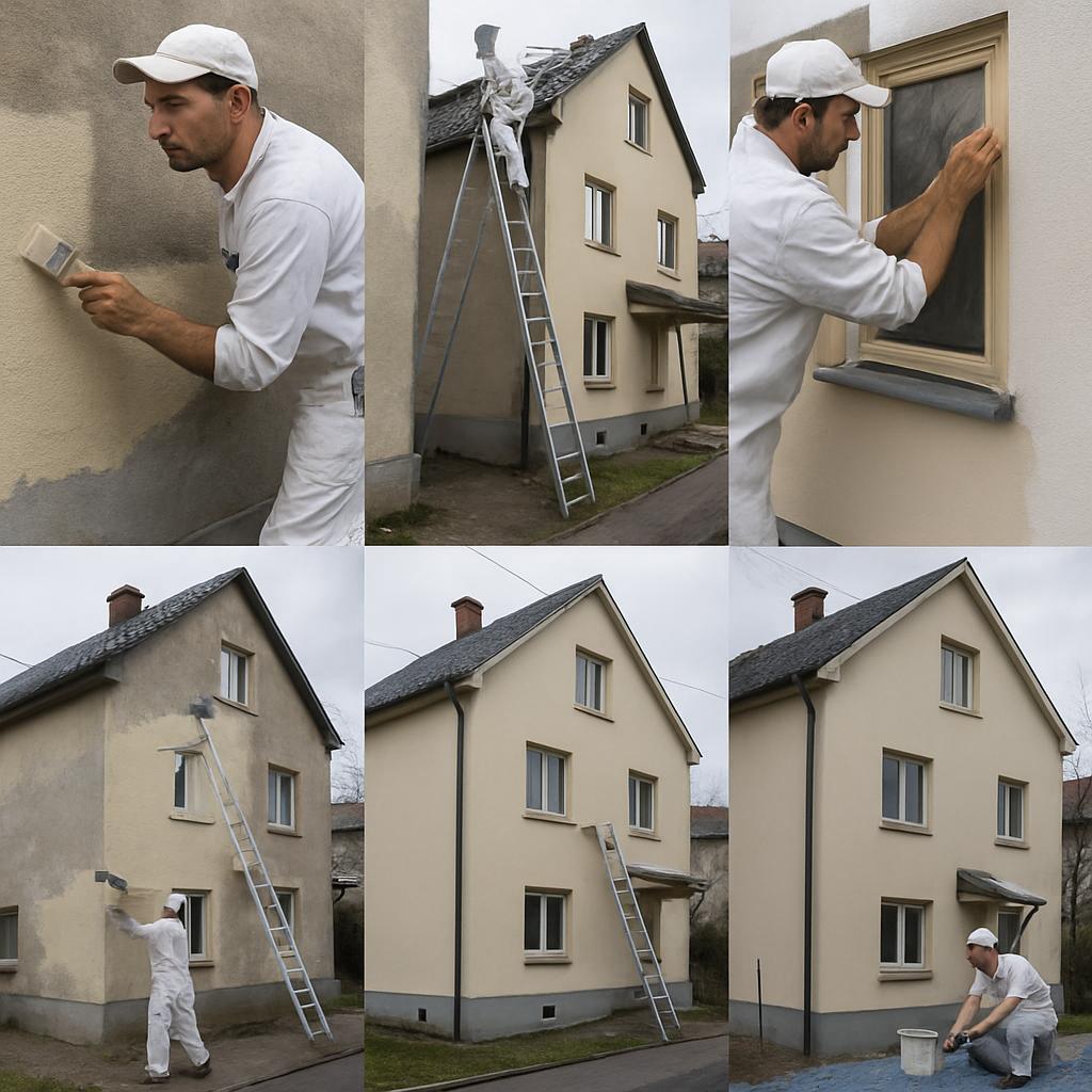 Postupy krok za krokem při malování domu (Ostrava). Praktické tipy pro Ostravu a klima