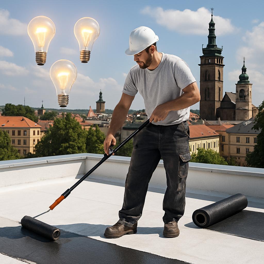 Kreativní nápady pro izolace plochých střech (Hradec Králové). Proč se izolace plochých střech v Hradci Králové vyplatí