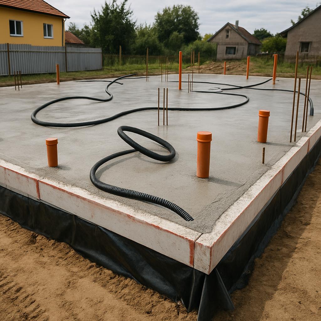 Detailní pohled na základové desky pro rd (Přerov). Praktické rady z terénu a osobní zkušenosti Detailní pohled na základové desky pro rd (Přerov). Praktické rady z terénu a osobní zkušenosti