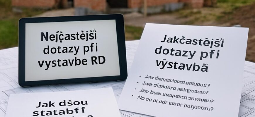 Detailní pohled na nejčastější dotazy při výstavbě RD ve Frýdku-Místku Detailní pohled na nejčastější dotazy při výstavbě RD ve Frýdku-Místku