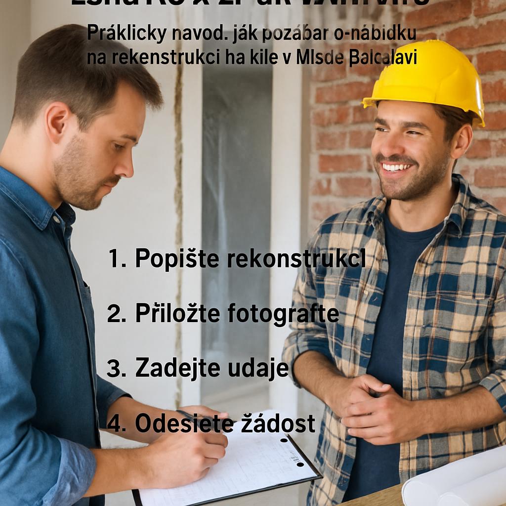 Kompletní přehled k rekonstrukci na klíč (Mladá Boleslav). Praktický návod, jak požádat o nabídku na rekonstrukci na klíč v Mladé Boleslavi