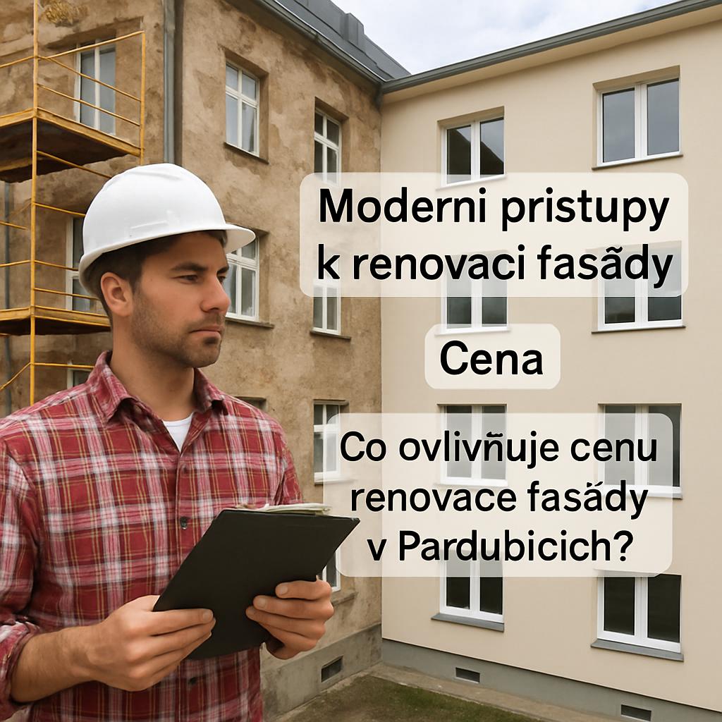 Moderní přístupy k renovaci fasády cena (Pardubice). Co ovlivňuje cenu renovace fasády v Pardubicích Moderní přístupy k renovaci fasády cena (Pardubice). Co ovlivňuje cenu renovace fasády v Pardubicích