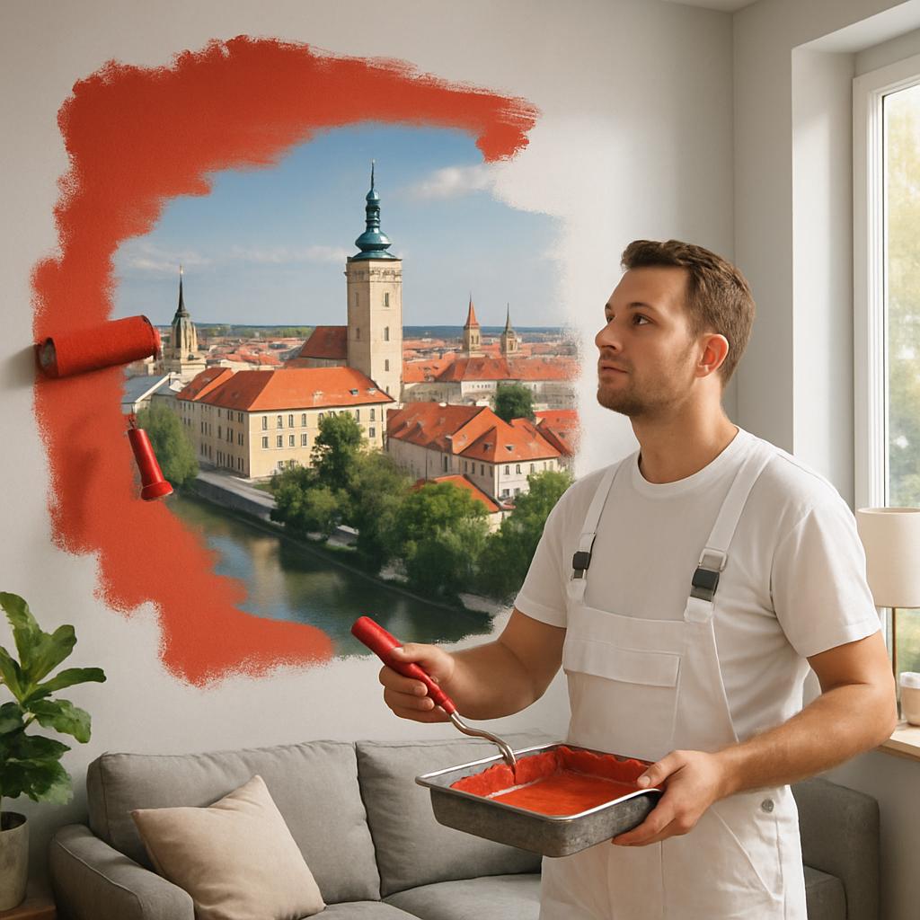 Kreativní nápady pro malování pokojů (Přerov). Proč začít s malováním pokojů v Přerově a co to znamená pro váš domov