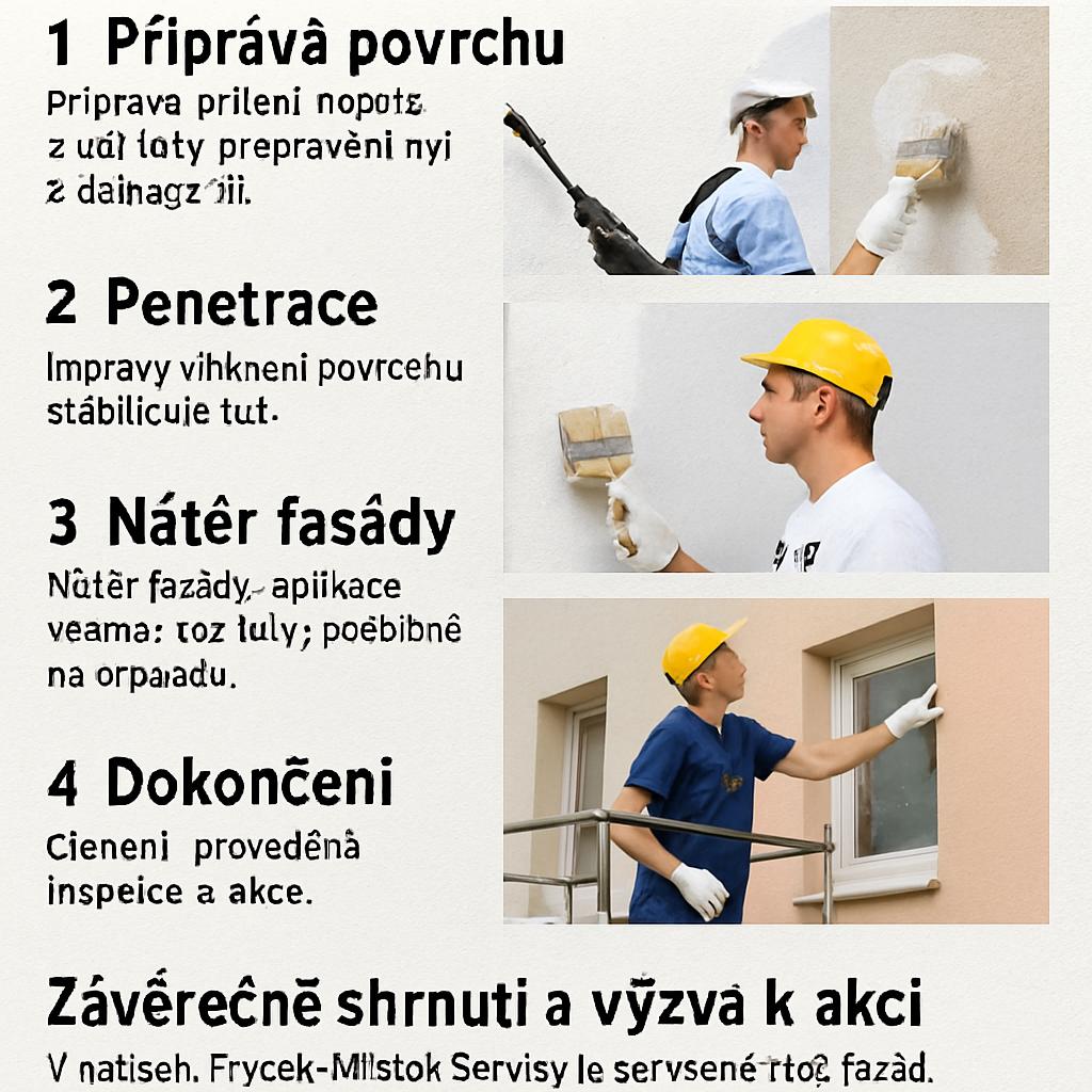 Postupy krok za krokem při nátěrech fasád ceník (Frýdek-Místek). Závěrečné shrnutí a výzva k akci Postupy krok za krokem při nátěrech fasád ceník (Frýdek-Místek). Závěrečné shrnutí a výzva k akci