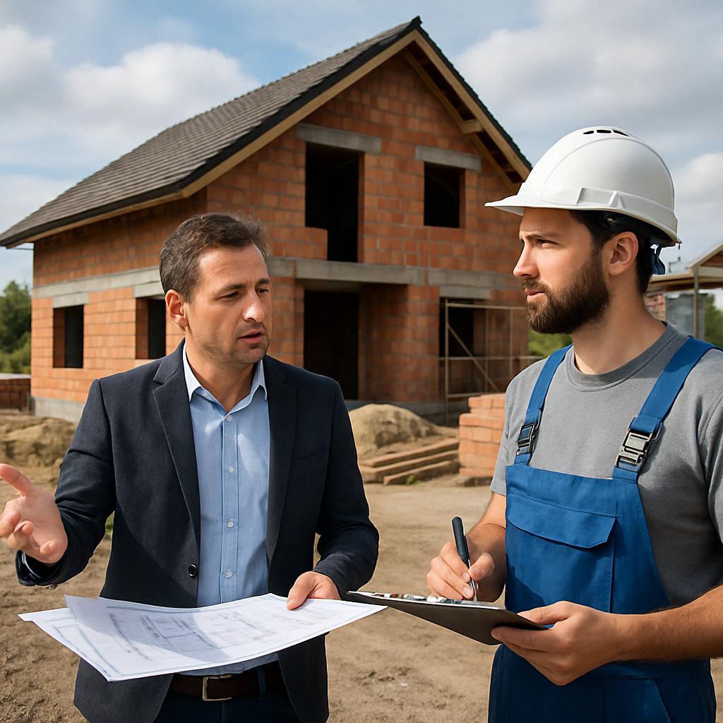 Jak zvládnout stavba rodinného domu (Přerov). Výběr dodavatelů a spolupráce