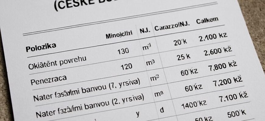 Cena nátěru fasády v Českých Budějovicích: detailní pohled na možnosti, kvalitu a náklady