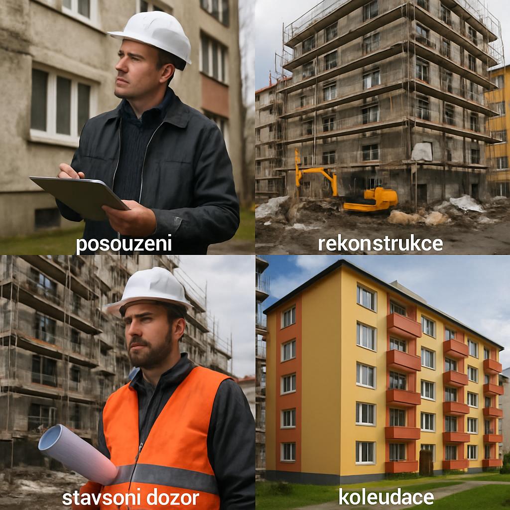 Detailní pohled na rekonstrukce staveb (Třinec). Proces krok za krokem: od posouzení po kolaudaci