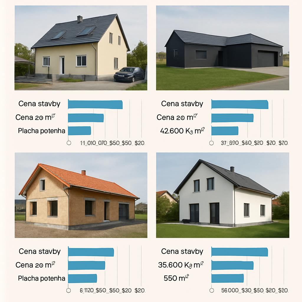 Kompletní přehled k cena stavby rodinného domu (Liberec). Případové studie z Liberecka