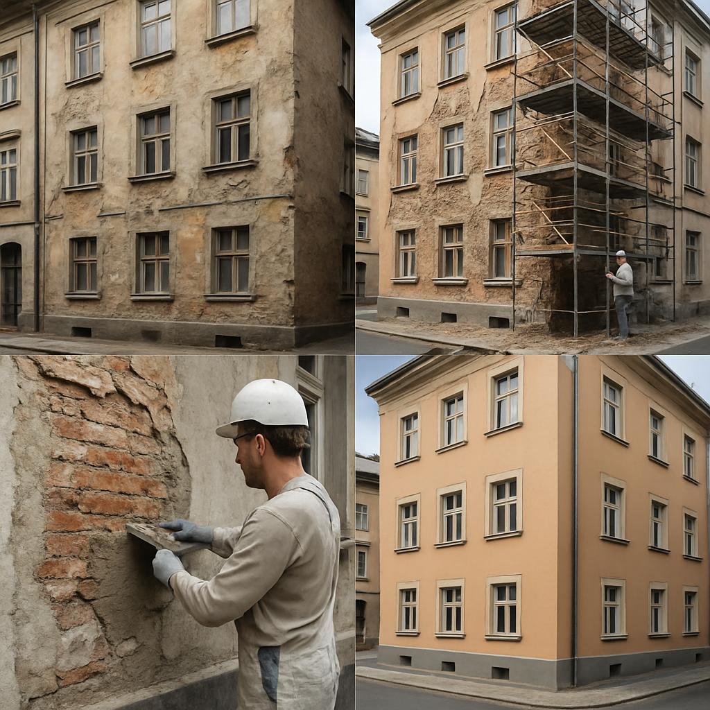 Užitečné poznatky o renovaci staré fasády (Chomutov). Příklady z praxe v Chomutově a inspirace Užitečné poznatky o renovaci staré fasády (Chomutov). Příklady z praxe v Chomutově a inspirace