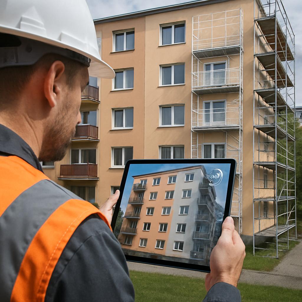 Moderní přístupy k nátěr fasád (Frýdek-Místek). Budoucnost: digitalizace a monitoring stavu fasád