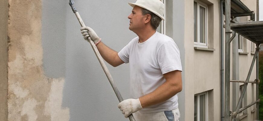 Nátěr fasády v Pardubicích: zajímavé zkušenosti a cena za m2 Nátěr fasády v Pardubicích: zajímavé zkušenosti a cena za m2