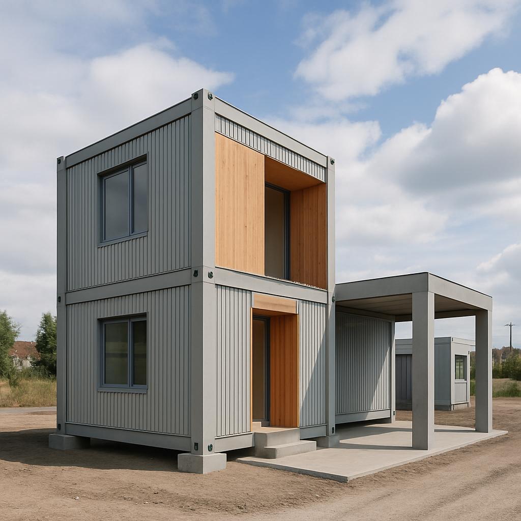 Kreativní nápady pro ekonomické stavby (Jihlava). Modulární a prefabrikované prvky pro rychlou realizaci Kreativní nápady pro ekonomické stavby (Jihlava). Modulární a prefabrikované prvky pro rychlou realizaci