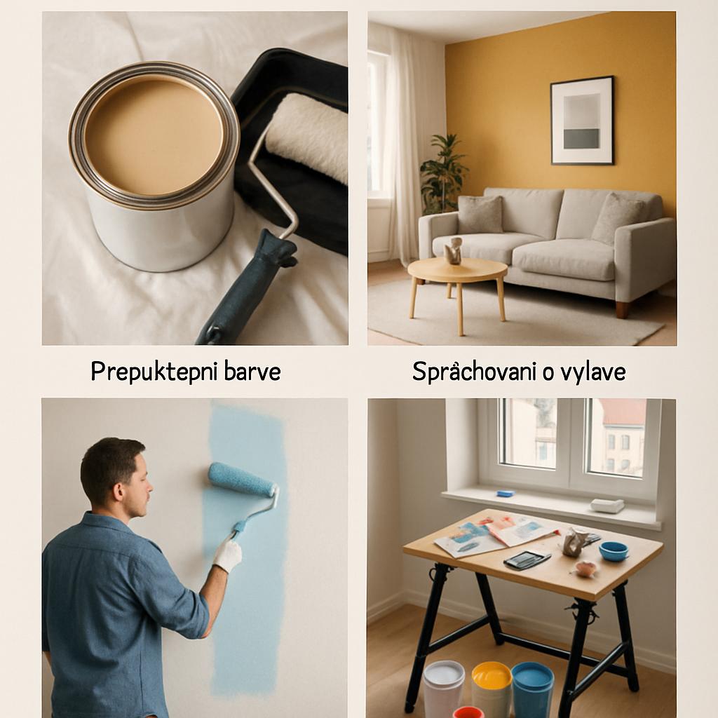 Praktický průvodce k inspirace malování bytu (Olomouc). Co z toho vyplývá pro vás – praktická shrnutí a návrhy