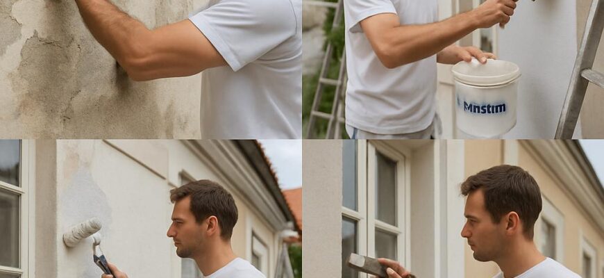 Postupy krok za krokem při nátěrech do exteriéru (Jihlava) Postupy krok za krokem při nátěrech do exteriéru (Jihlava)