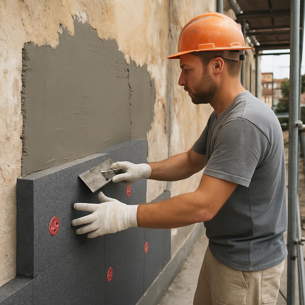 Postupy krok za krokem při renovaci fasády cena (Plzeň). 4. Základní práce a izolace Postupy krok za krokem při renovaci fasády cena (Plzeň). 4. Základní práce a izolace