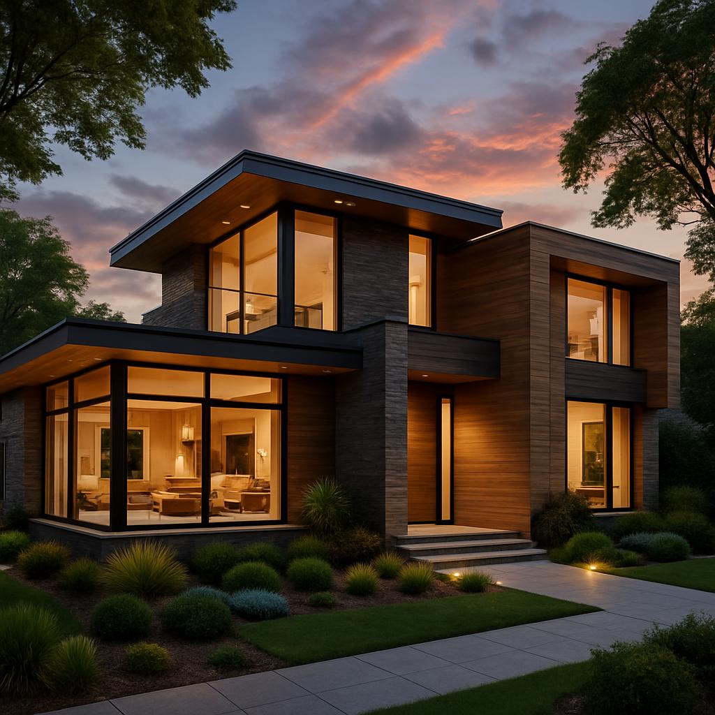 Kreativní nápady pro luxusní domy na klíč (Plzeň). Architektura, která vypráví příběh