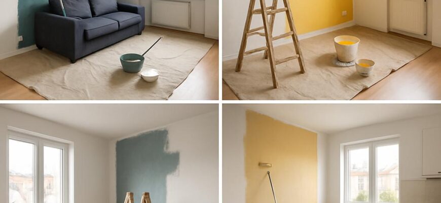 Praktický průvodce k inspirace malování bytu (Olomouc)