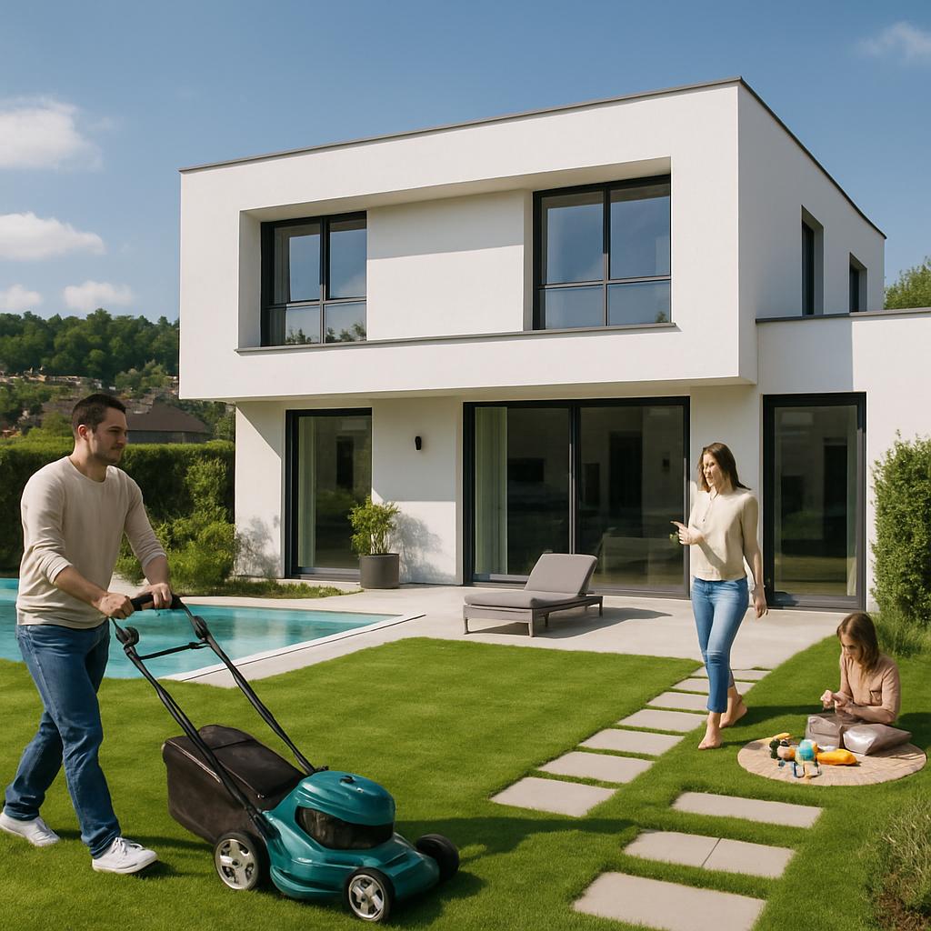 Co očekávat od vily na klíč (Zlín). Život po nastěhování a údržba