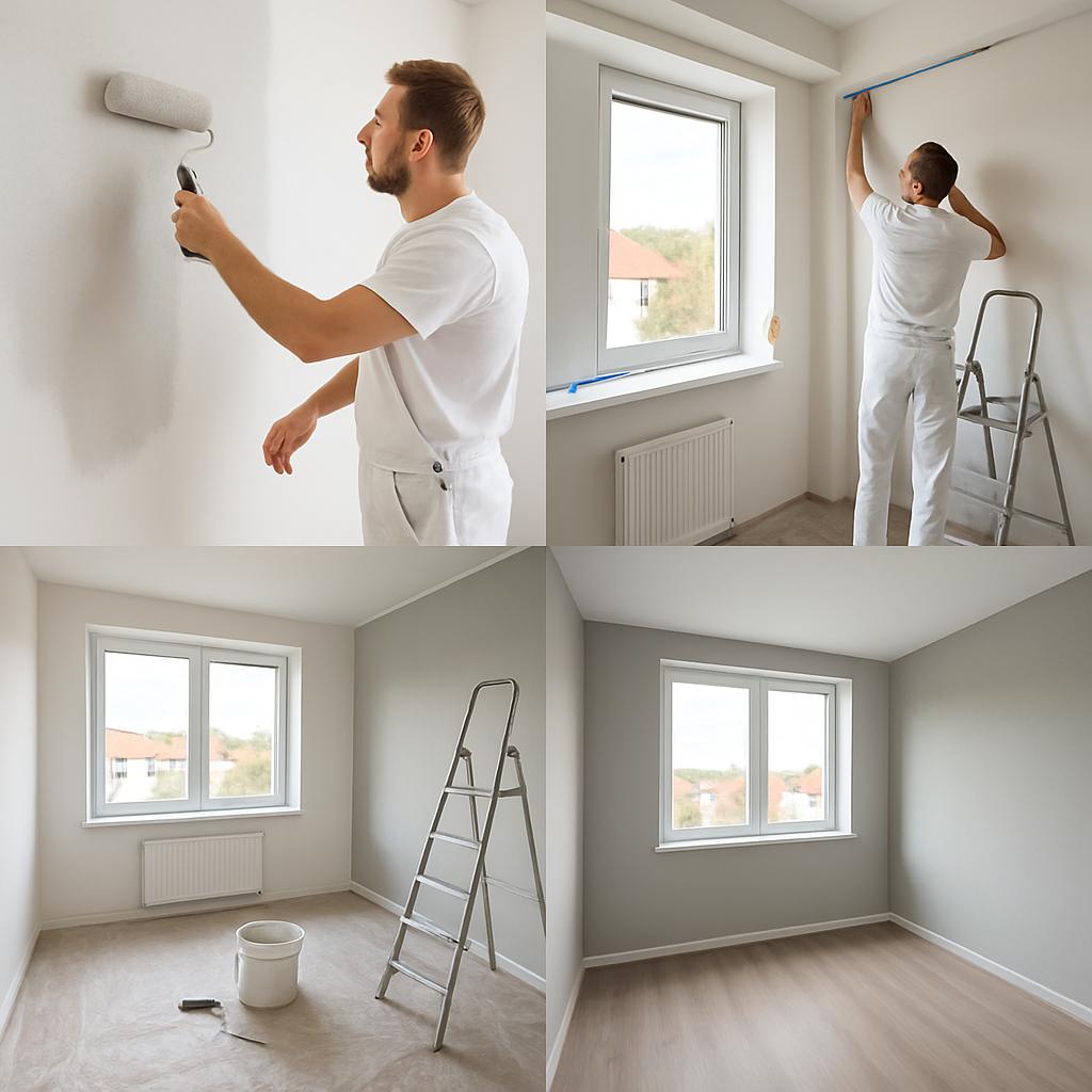 Postupy krok za krokem při malování interiéru inspirace (Mladá Boleslav). Rámcové shrnutí a závěrečné myšlenky