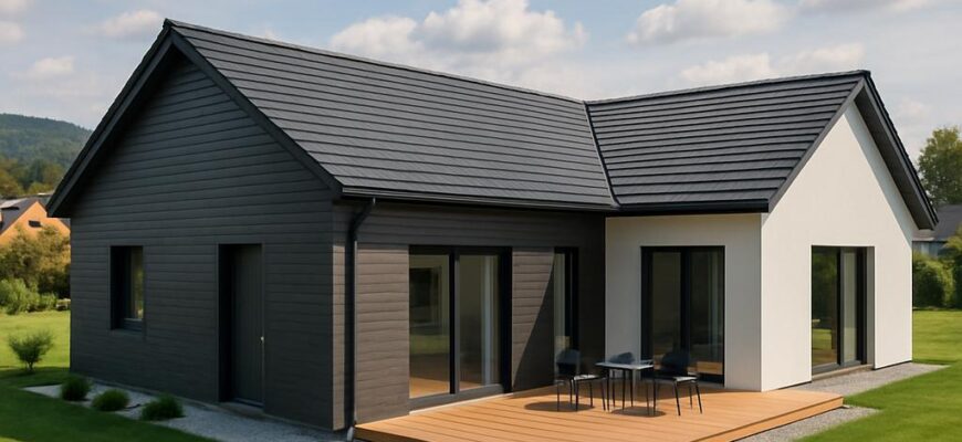 Inspirace pro moderní domy na klíč (Třinec)
