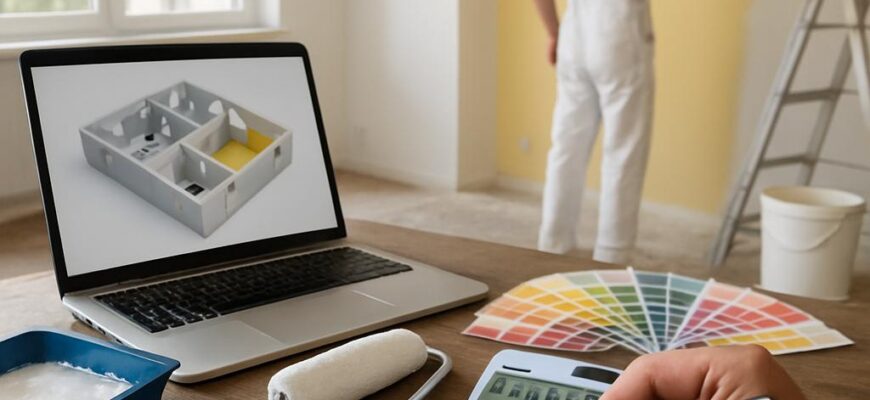 Inovativní řešení v rámci kalkulace malování bytu v Mladé Boleslavi