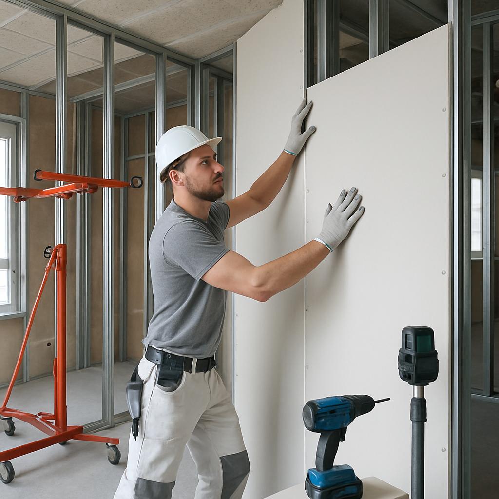 Moderní přístupy k sádrokartonové práce (České Budějovice). Proces instalace v moderním pojetí