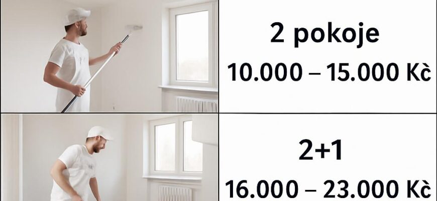 Rychlý návod k cenám malování bytu (Teplice)