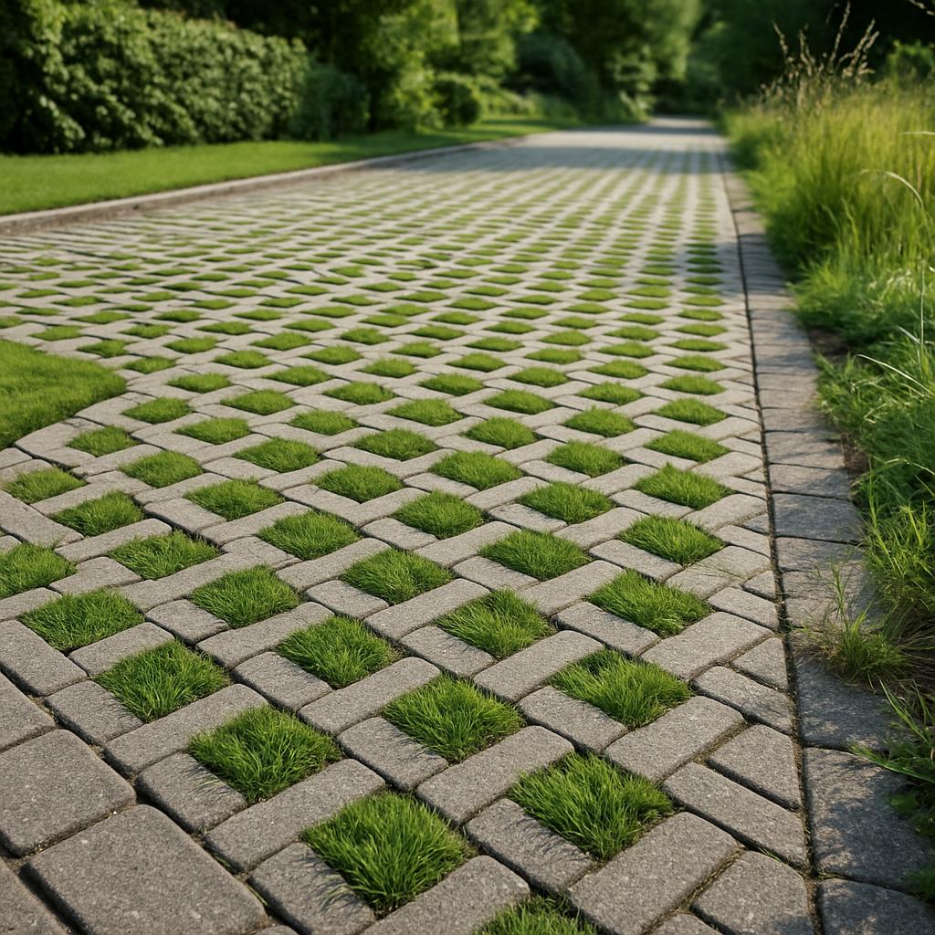 Inovativní řešení v rámci pokládka dlažby (Jihlava). Permeabilní dlažba a zelené prvky Inovativní řešení v rámci pokládka dlažby (Jihlava). Permeabilní dlažba a zelené prvky