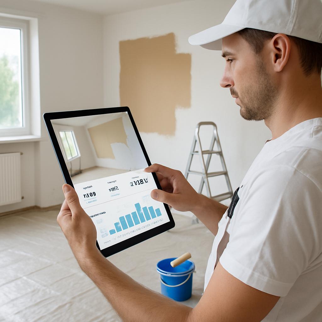 Inovativní řešení v rámci kalkulace malování bytu (Frýdek-Místek). Software pro odhad a plánování prací Inovativní řešení v rámci kalkulace malování bytu (Frýdek-Místek). Software pro odhad a plánování prací