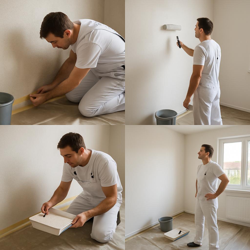 Postupy krok za krokem při moderní malování bytu (Prostějov). Často kladené otázky