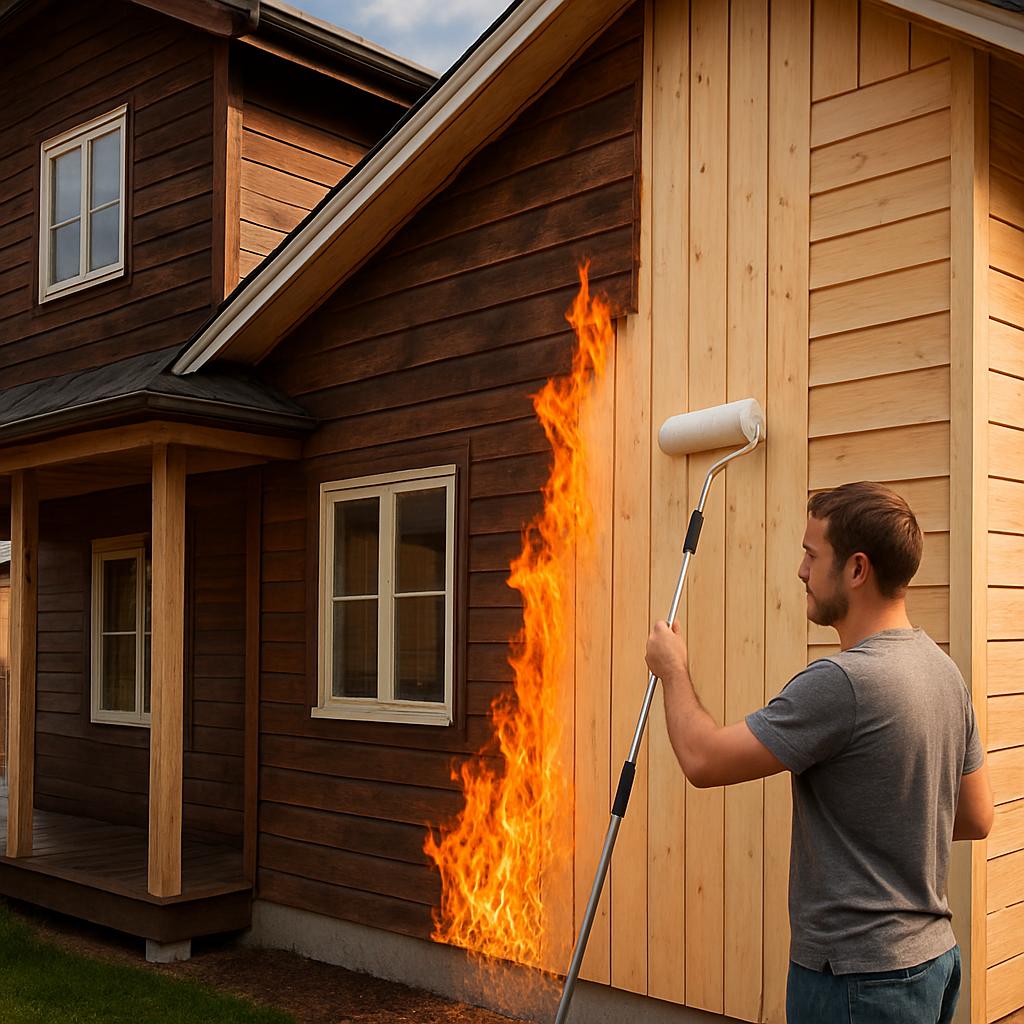 Nejčastější otázky kolem protipožární nátěr na dřevo exteriér (České Budějovice). Pro jaké dřevěné povrchy je vhodný exteriérový protipožární nátěr?