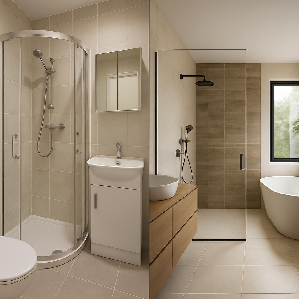 Inspirace pro rekonstrukce koupelny (Přerov). Pro malé koupelny a pro prostorné prostory: jak fungovat s prostorem Inspirace pro rekonstrukce koupelny (Přerov). Pro malé koupelny a pro prostorné prostory: jak fungovat s prostorem