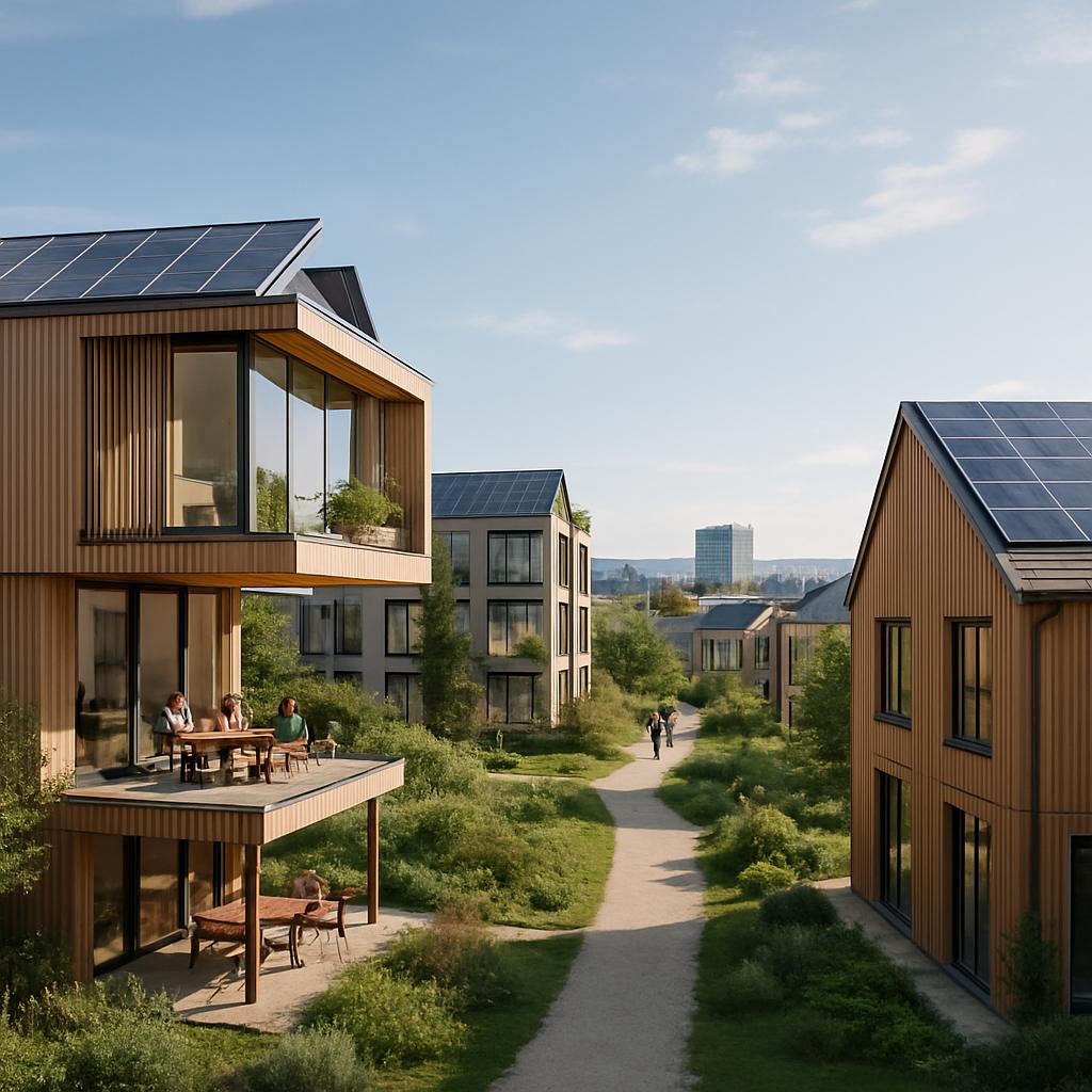 Moderní přístupy k stavba domu (Most). Budoucnost ve městě Most: komunita a udržitelnost